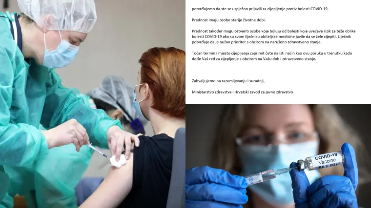 Mjesec dana nakon prijave na HZJZ-ovu stranicu 'Cijepi se' građani, pa čak i oni koji su se cijepili, dobili potvrdu da su se prijavili za cijepljenje