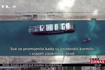 Brod koji je blokirao Sueski kanal napokon je oslobođen!