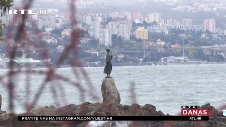 Turisti na Kvarneru i u Istri očekivali proljetni odmor, a onda ih dočekale snježne pahulje!