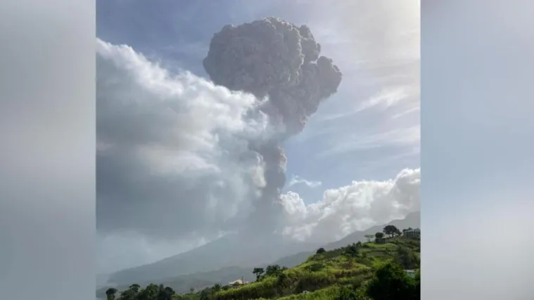 Erupcija vulkana na karipskom otoku, tisuće evakuirane: Očekuju se naknadne erupcije