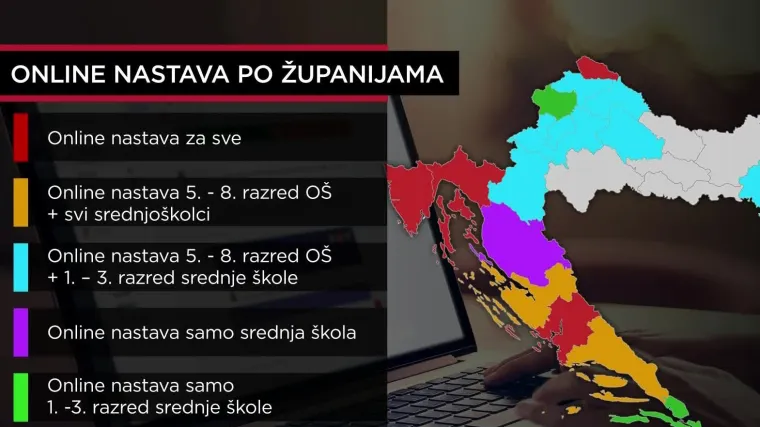 Velike razlike po županijama: U nekima na nastavu u &scaron;kolu dolaze svi, a drugima samo najmanji učenici!