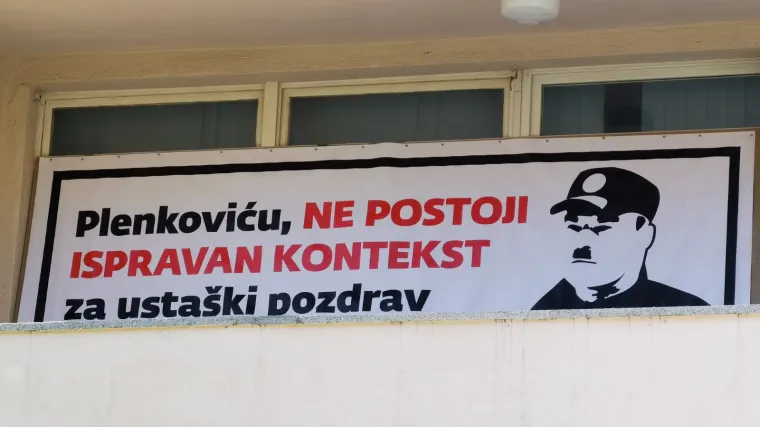SDP za Plenkovića napravio plakat sa Skejinim likom: 'Ne postoji ispravan kontekst za usta&scaron;ki pozdrav'