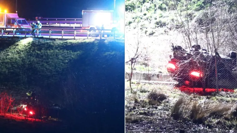 Stravična nesreća: U slijetanju BMW-a s autoceste poginula tri mu&scaron;karca