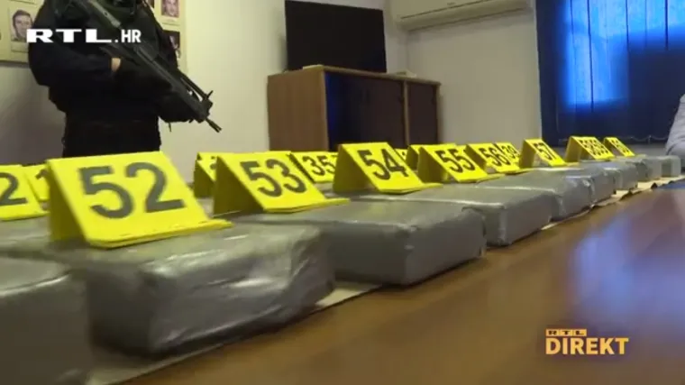 Detalji najveće zapljene kokaina u Hrvatskoj! Klarić: 'Ovo je značajna po&scaron;iljka'