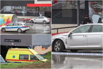 Mu&scaron;karac se zaletio autom u tržni centar i razbijao nakon &scaron;to se posvađao i potukao: 'Ljudi su počeli bježati'