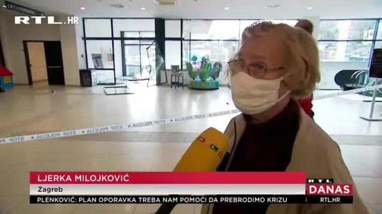 Zaletio se autom u trgovački centar u Zagrebu