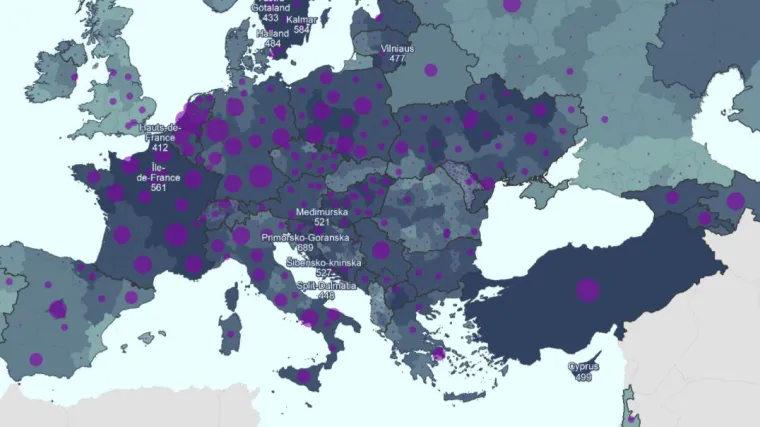 Primorsko-goranska županija najgora je u Europi po broju novozaraženih