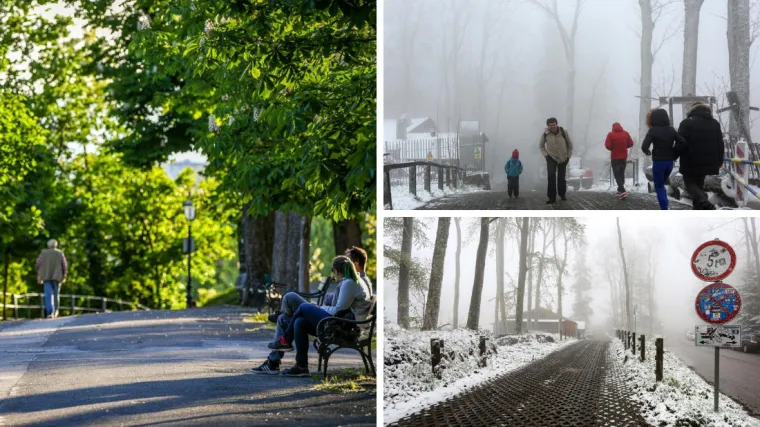 Od srijede napokon osjetno toplije uz sve izraženiju južinu pa temperaturno možemo govoriti o proljeću