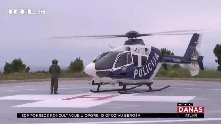 Pogledajte kako izgleda jedan dan Hitne helikopterske medicinske službe u Dubrovačko - neretvanskoj županiji