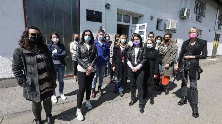 Prosvjed djelatnika socijalne skrbi: 'Nećemo dozvoliti da se profesija socijalnog rada blati i degradira'