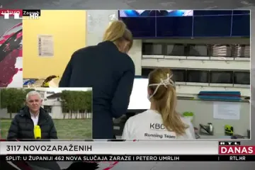 Ivica Puljiz za RTL: 'Situacija je ozbiljna. Liječnici su umorni, ali bore se. Vjerujem da je pandemija na vrhuncu'