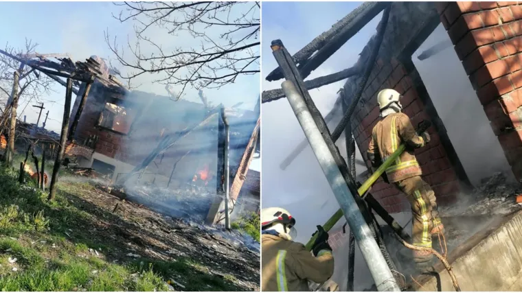 U požaru kod Ludbrega izgorjela kuća, ozlijeđena jedna osoba: 'Imao je opekline i porezotine'