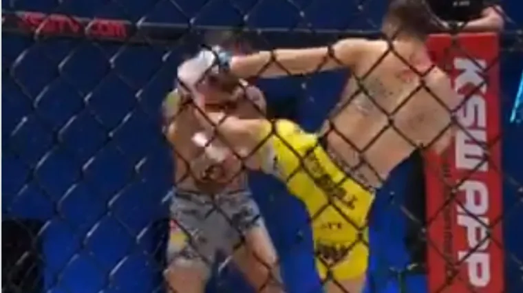 Brutalnim high-kickom u stilu Cro Copa poslao protivnika u svijet snova, a srpski borac sve rije&scaron;io u prvoj rundi