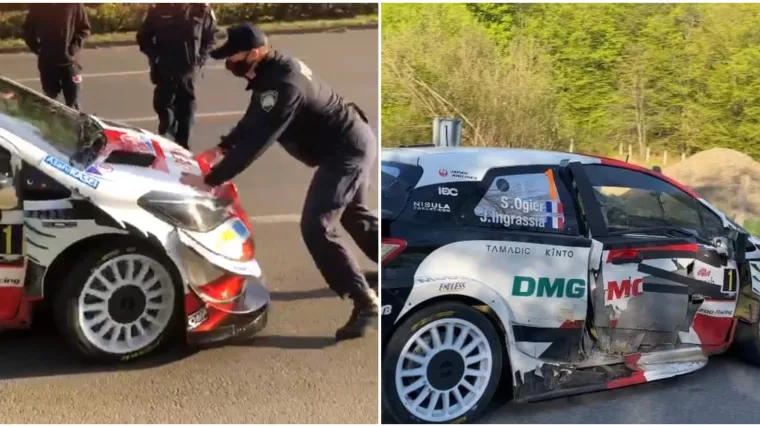 VIDEO Prometna nesreća u Novom Zagrebu: Vozač relija se sudario s BMW-om i obi&scaron;ao policajca koji mu je stao na put