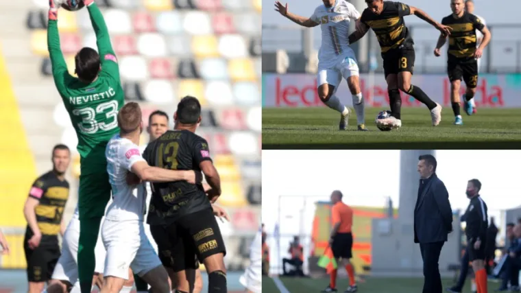 Osijek osvojio samo bod i sve je dalje od titule, Rijeka zapucala penal