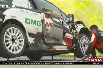 Najprije je skrivio prometnu, zatim je umalo pregazio policajca i odjurio, pa na reliju pobijedio
