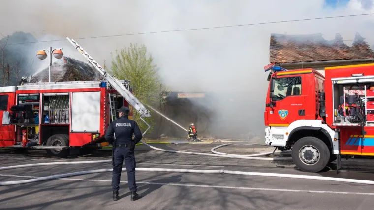 Drama u Svetoj Klari: Zapalila se kuća, u požaru ozlijeđen 32-godi&scaron;nji mu&scaron;karac