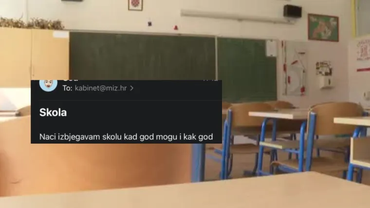 Zagrebački srednjo&scaron;kolac pisao Bero&scaron;u: 'Znači, ja izbjegavam &scaron;kolu, pao sam razred, ali...'
