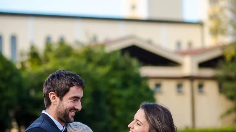 Pozirao nasmiješen sa suprugom Kristinom - za to ima jako dobar razlog