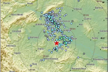 Jačina je bila 2,7 po Richteru, a epicentar u blizini Petrinje