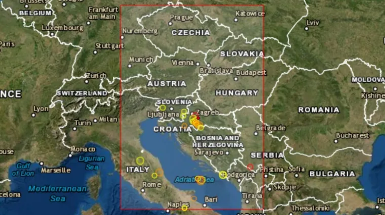 EMSC javlja da je bio magnitude 2.2 po Richteru