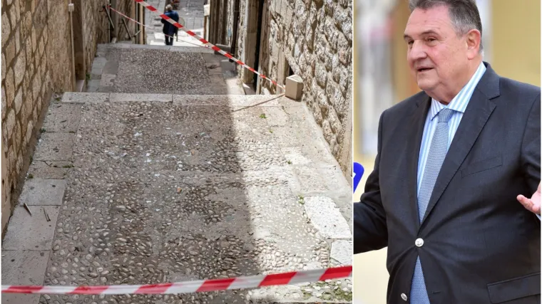 'Supruga je angažirala izvođače kako bi skelom osigurali taj dio'