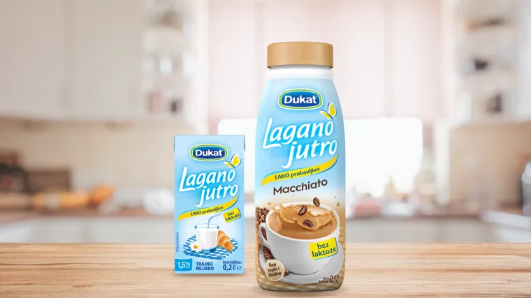 Dukat predstavio Lagano jutro macchiato bez laktoze