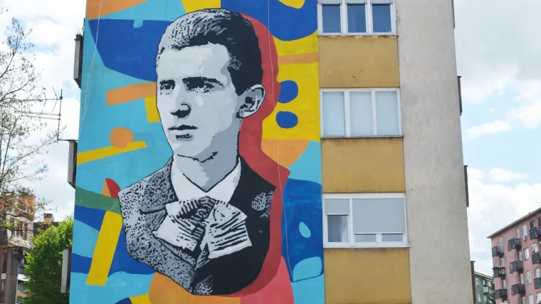 Nikola Tesla se vratio u Karlovac: Njegovim muralom oplemenili su grad u kojem je imao peticu iz matematike