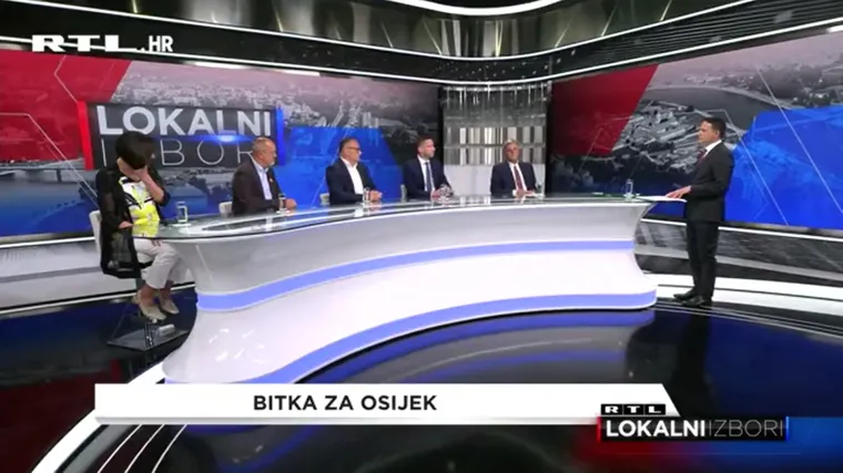 Sučeljavanje kandidata za osječkog gradonačelnika