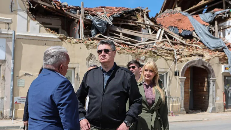 'Ljudi nemaju od čega živjeti': Milanović obi&scaron;ao Banovinu i izrazio žaljenje jer sve stoji