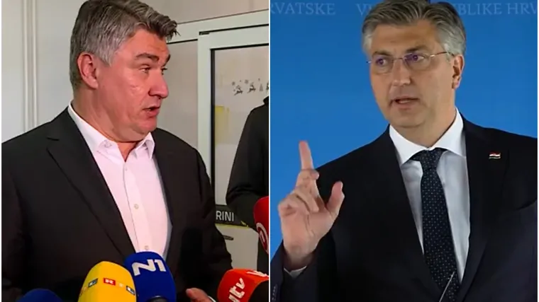 I Plenković i Milanović komentirali Eurosong: 'Glasanje se svelo na blokovsku podjelu'; 'U rječniku uz prevara pi&scaron;e i Eurosong'