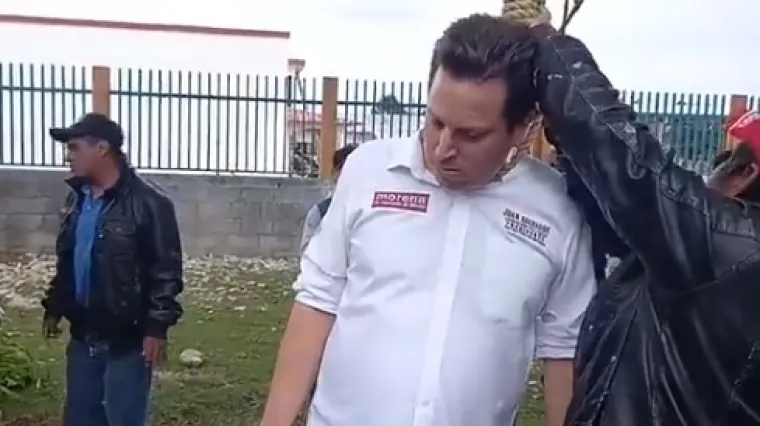 Ogorčeni ljudi kandidatu za gradonačelnika stavili omču!