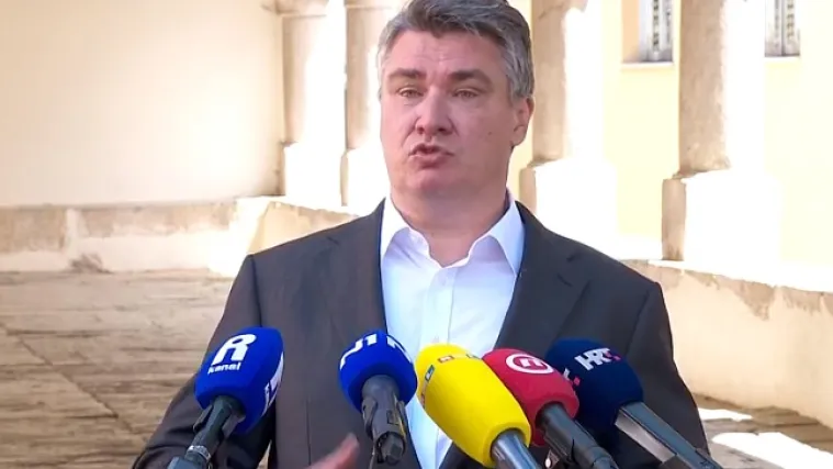 Milanović o cijepljenju i za&scaron;to ne nosi masku: 'Mislim da svi vide da nam nisu narasli rogovi, da ne padamo u jarke...'
