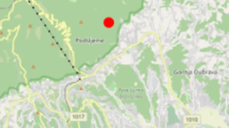 Noćas je zatreslo kod Marku&scaron;evca, magnituda 1,9 stupnjeva