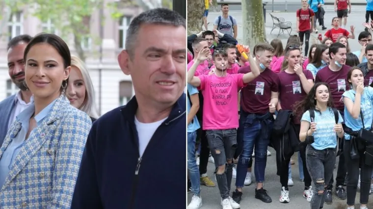 'Iza platforme Možemo! krije se velika korupcijska afera'; Maturanti upali na presicu