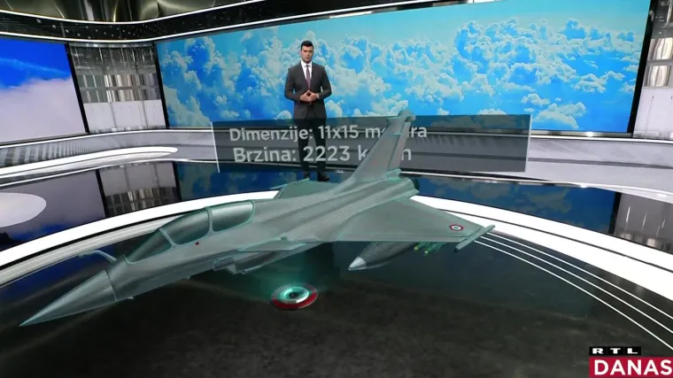 Rafale: Raspon krila 11 metara, najveća brzina 2200 km/h, pogađa ciljeve udaljene do 150 km, pogledajte sve detalje