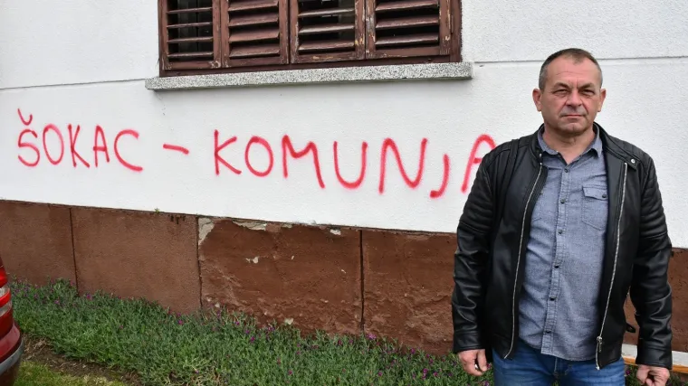 Prljava kampanja: SDP-ovcu noćas i&scaron;arali fasadu kuće i probu&scaron;ili sve gume na automobilu