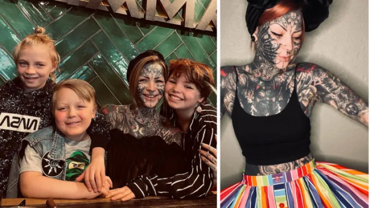 Tattoo umjetnica prekrila cijelo tijelo tetovažama, čak i usne