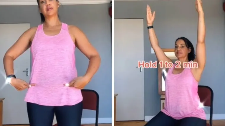 Zvuči nemoguće, ali ova učiteljica plesa to postiže - sjedeći na stolcu?