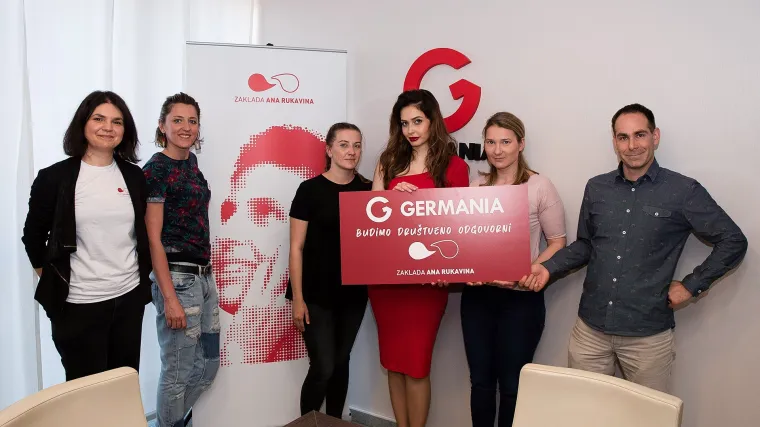 SVE NAS SPAJA SOLIDARNOST - GERMANIA SPORT PODRŽALA RAD ZAKLADE ANA RUKAVINA