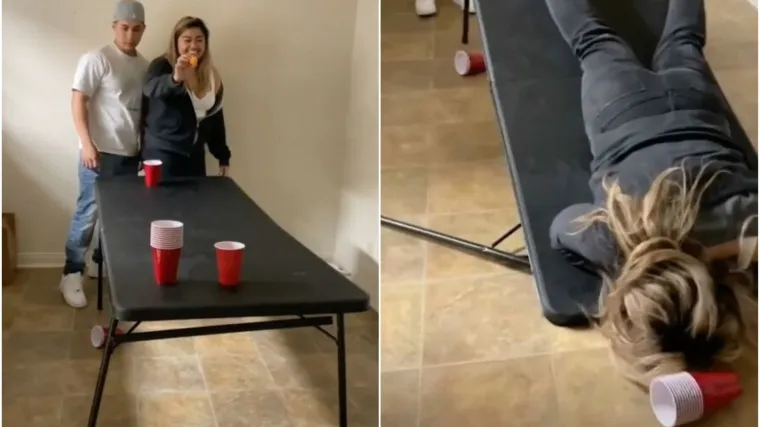 Htjela impresionirati novog dečka na spoju, na kraju se rastavila na proste faktore i - slomila stol