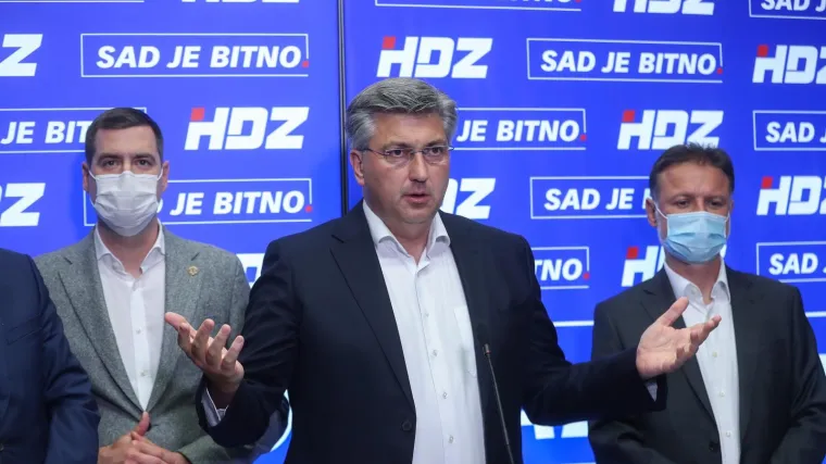 Plenković o izborima: 'HDZ je apsolutni, kolosalni pobjednik izbora'