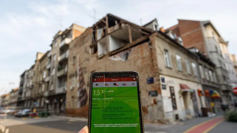 Riječki gimnazijalci izumili aplikaciju koja upozorava na potres 15 sekundi prije udara: 'Daje ljudima priliku da reagiraju'