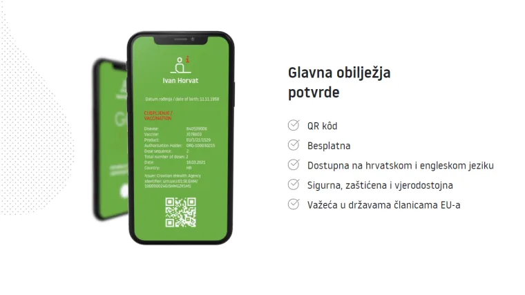 Covid putovnicu možete dobiti i ako ste cijepljeni samo jednom dozom. Evo kako