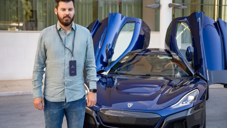 FOTO Mate Rimac u Dubrovniku predstavio Neveru: 'Ovaj auto pomiče granice'