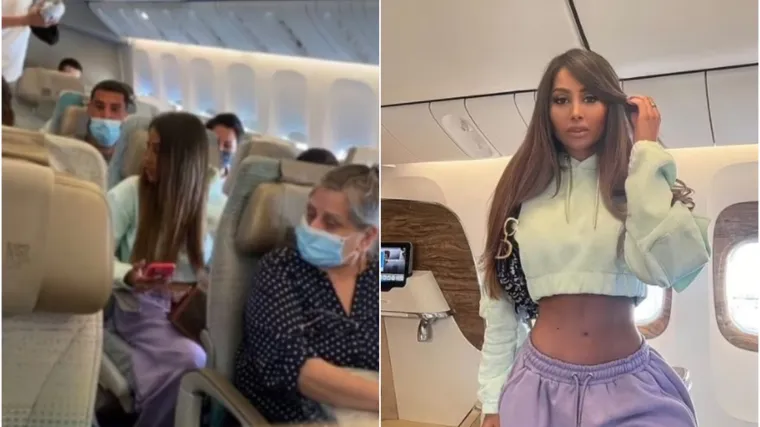 Instagram zvijezda glumila da leti u poslovnoj klasi, a onda ju lik uhvatio na djelu i - osramotio