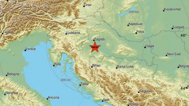 Slabiji potres uznemirio građane: 'Osjetio se dobro, cijela kuća se stresla dobro', 'Iznenadio me!'