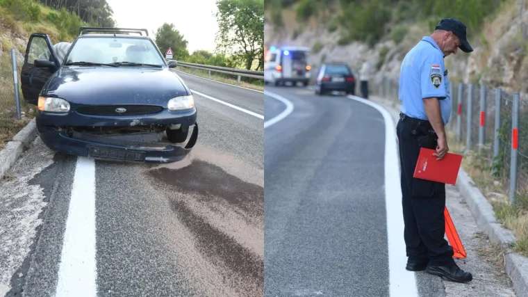 FOTO, VIDEO Snažan potres kod &Scaron;ibenika! 4.7 prema Richteru: Pao komad stijene koja se odlomila i udario u auto