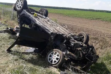 Vozaču pukla guma dok je vozio autocestom u Slavoniji
