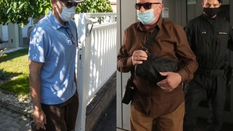 Istražitelji su ga odvodili iz kuće, začulo se zapomaganje očajne žene. Pogledajte snimke privođenja sudaca u Osijeku